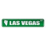  LAS VEGAS ST  STREET SIGN USA CITY NEVADA