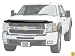 EGR 391404 SuperGuard Chrome Hood Shield