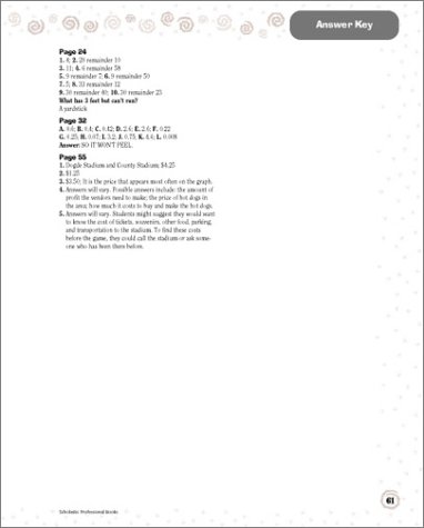 Scholastic Success With Math Workbook Grade 5 (Grades 5) under The Books Store