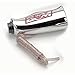 B&M 80659 Chrome Aluminum T-Handle Shifter Grip with Button and SAE Thread Inserts