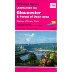 Landranger Maps: Gloucester and Forest of Dean Area Sheet 162 (OS Landranger Map)