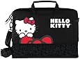 Hello Kitty Kt4335B Hello Kitty Notebook Bag (Black)