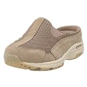 Easy Spirit Women's Traveltime Mule,Metallic/Lt Natural,12 M