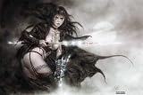 Luis Royo Gothic Girl Lingere Fantasy Hot Art Poster Print - 24 X 36