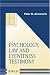Psychology, Law, and Eyewitness Testimony (Wiley Series in Psychology of Crime, Policing and Law)