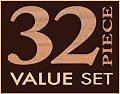 Sustainable Cedar Natural 32 Piece Closet Freshener Set