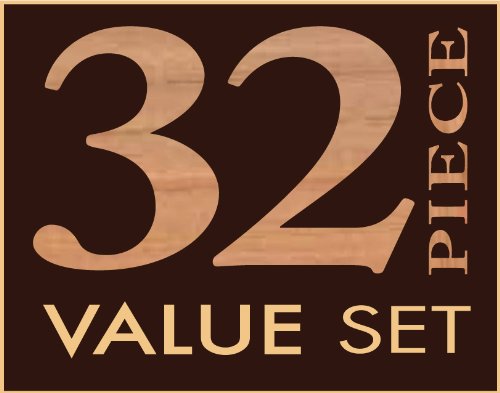 Sustainable Cedar Natural 32 Piece Closet Freshener Set