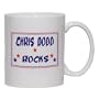 CHRIS DODD ROCKS Mug for Coffee / Hot Beverage (choice of sizes and colors)