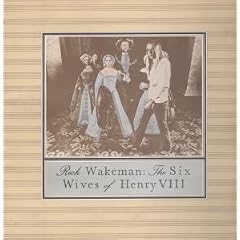 SIX WIVES OF HENRY VIII LP UK A&M 1973 6 TRACK GATEFOLD REISSUE WITH SILVER/GOLD LABEL DESIGN (AMLH64361)