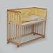 Beistellbett Babybett inkl. 8-teiligem Zubeh�r gelb