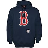 Boston Red Sox Navy Blue Jersey Logo Hoody Sweatshirt