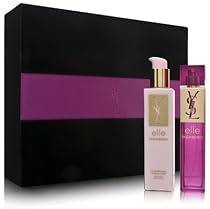 Elle by Yves Saint Laurent for Women 2 Piece Set Includes: 3.0 oz Eau de Parfum Spray + 6.6 oz Energising Body Lotion