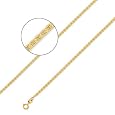 14K Solid Yellow Gold Gucci - Mariner Chain Necklace 1.7mm 22"