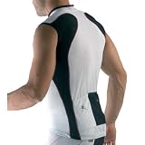 Giordana 2007 Racetech Sleeveless Cycling Jersey - White - (GI-SLVS-RATE-WHIT)
