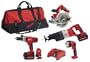 Milwaukee 0928-29 28-Volt Lithium-Ion Cordless 4-Tool Combo Kit