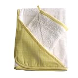 Tadpoles Basics Yellow Gingham Towel with Bath... by