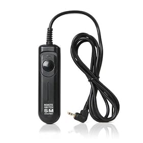 SMDV Remote Shutter Release Cable for Pentax *ist DS, DS2, D, DL, DL2, K10D, K20D, K100D, K110D, K200D, K-5, fully compatible with PENTAX CS-205, CONTAX LA-50