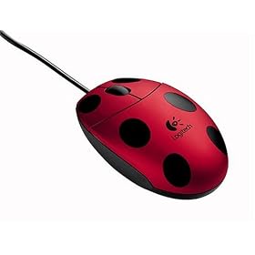 Logitech Ladybug Kids Optical Mouse