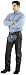 River Road Mens Basic Motorcycle Leather Chaps Large L