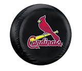St. Louis Cardinals Black Tire Cover