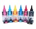 Refillable Cartridges for Hp Photosmart 02 C5180 C6180 C7180 C8180 C7280 C6280 with 600 ml (20 oz.) refill bulk ink
