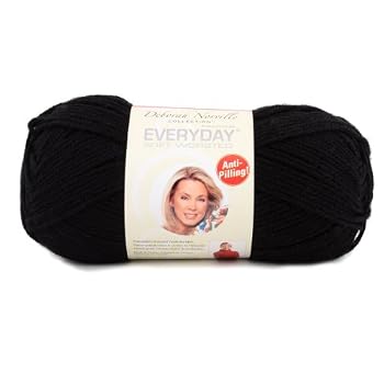 Set A Shopping Price Drop Alert For Premier Yarns Solid Deborah Norville Everyday Soft Worsted, Black 3 pack
