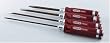 FLAT HEAD SCREWDRIVER SET 3.0, 4.0, 5.0, 5.8 - 4PCS.