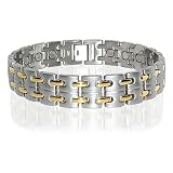 StainlessSteelMensPowerGolfMagneticBracelet8.5