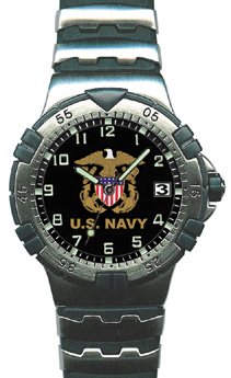 US Navy Wrist Watch Black Dial