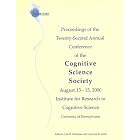 Click here to buy Proceedings of the Twenty-second Annual Conference of the Cognitive Science Society (Cognitive Science Society (Us)... by  Lila R. Gleitman and Aravind K. Joshi.