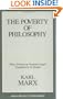 Poverty of Philosophy (Great Books in Philosophy)