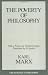 Books : The Poverty of Philosophy (Great Books in Philosophy)