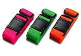 Lewis N Clark 7430ONG Belle Hop Neon Travel Belt - Orange