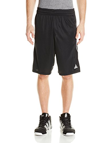 adidas Performance Men's Crazy Smooth Shorts, X-Large, Black