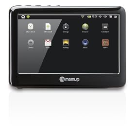 Memup - Pocketpad - Mini tablette 4,3" (10,92 cm) avec Baladeur mp3 - 8 Go - Android 2.3