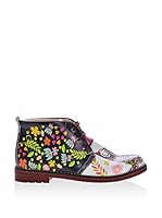 Neefs Botines de cordones (Negro / Multicolor)