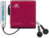 SHARP MD-DS70-R 1ビットポータブルMDプレーヤー レッド