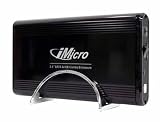 iMicro IMBS35G-BK 3.5 inch USB2.0-SATA&IDE External Drive Enclosure (Black)