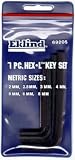 Eklind Tool #69205 7PC Metric Hex-L Key Set