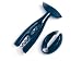 Screwpull by Le Creuset Activ-ball Table Model Corkscrew and Foilcutter Gift Set, Black