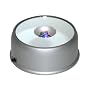 Illuminated Mirror Top Display Base Accents Objects with 3 Color-Changing Bulbs (Pkg/2)
