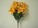 ORANGE YELLOW Large Tiger Lily 9 Silk Flowers Bush Bouquet Artificial