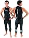 Men's NeoSport Short John 5/3mm NeoSport Unisex Triathlon Sleeveless Wetsuit Tri Suit