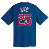 Derrek Lee Chicago Cubs Name and Number Tee