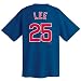 Derrek Lee Chicago Cubs Name and Number T-Shirt (Medium)