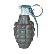 U.S. WWII Mk 2 Steel Pineapple Inert Grenade