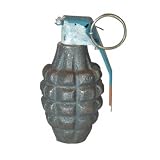 U.S. WWII Mk 2 Steel Pineapple Inert Grenade