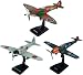 InAir E-Z Build 3pc Set - Spitfire, Messerschmitt BF109 and Zero Fighter