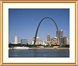 Gateway Arch, St. Louis, Missouri Photograph - Beautiful approx. 25"x29" Framed & Matted - 1 1/2" Antique Style Gold Frame - Photographic Print by Carol M. Highsmith