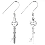 Silver Tone Key Pugster